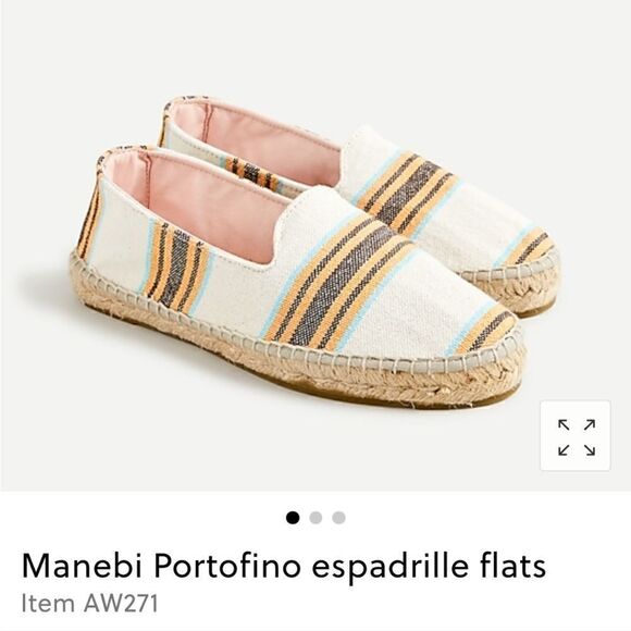 NWT J CREW ESPADRILLE Slip On - Picture 3 of 6